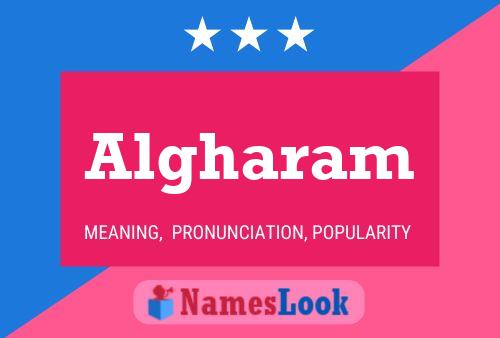 Algharam Name Poster