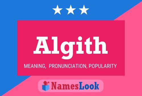 Algith Name Poster