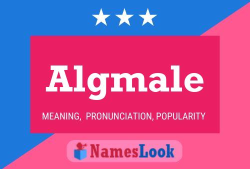 Algmale Name Poster