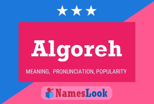 Algoreh Name Poster