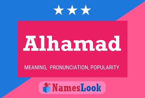 Alhamad Name Poster