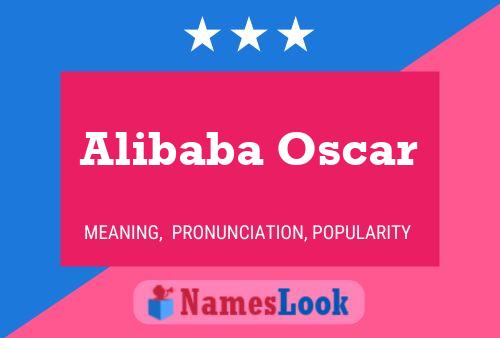 Alibaba Oscar Name Poster