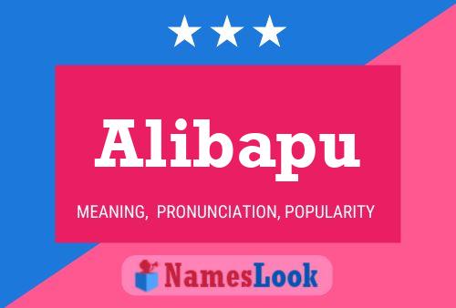 Alibapu Name Poster