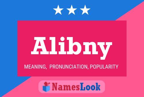 Alibny Name Poster