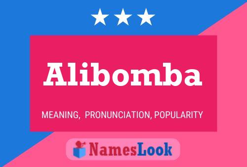 Alibomba Name Poster