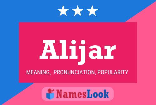 Alijar Name Poster