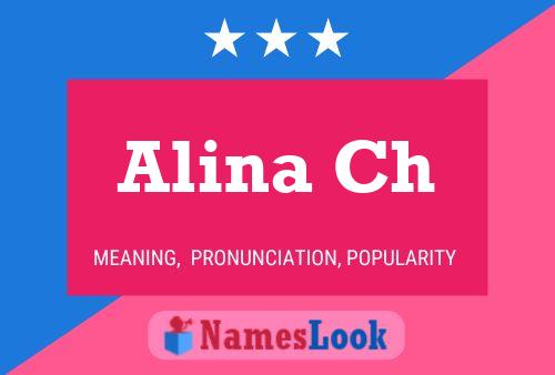 Alina Ch Name Poster