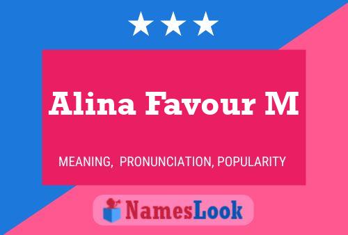 Alina Favour M Name Poster