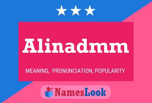 Alinadmm Name Poster