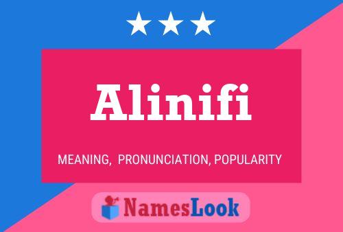 Alinifi Name Poster