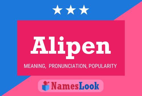 Alipen Name Poster