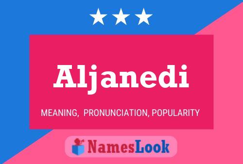 Aljanedi Name Poster