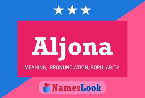 Aljona Name Poster