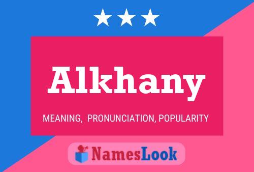 Alkhany Name Poster