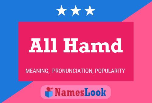 All Hamd Name Poster