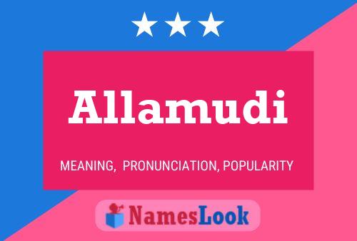 Allamudi Name Poster