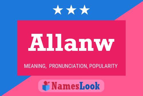 Allanw Name Poster