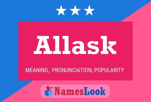 Allask Name Poster