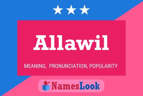 Allawil Name Poster