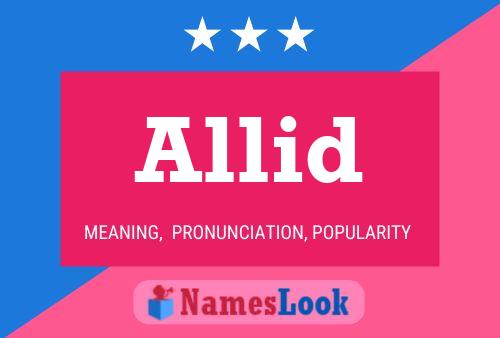 Allid Name Poster