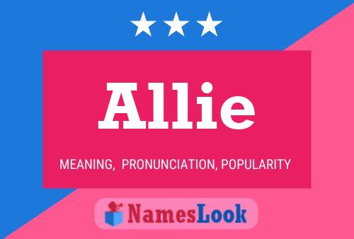 Allie Name Poster