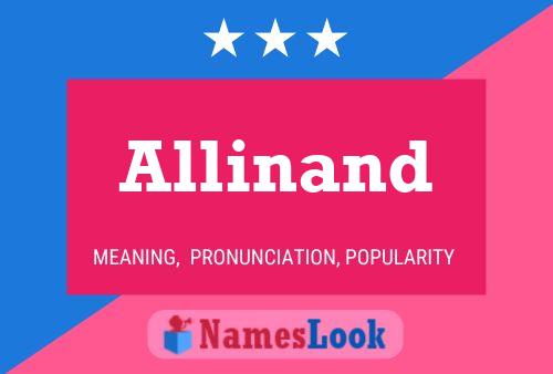 Allinand Name Poster