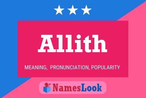 Allith Name Poster