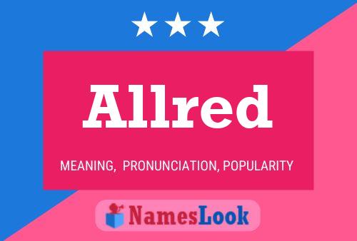 Allred Name Poster