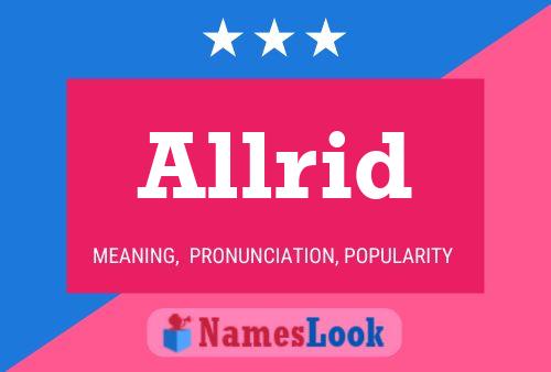 Allrid Name Poster