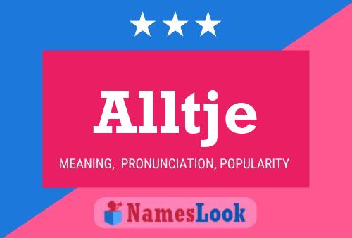 Alltje Name Poster