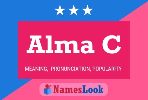 Alma C Name Poster