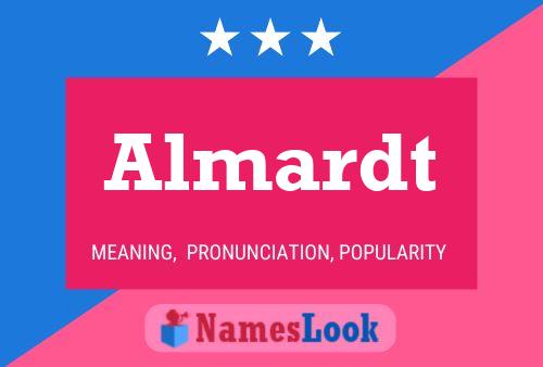 Almardt Name Poster