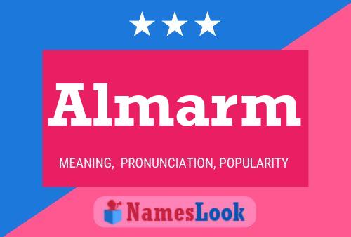 Almarm Name Poster