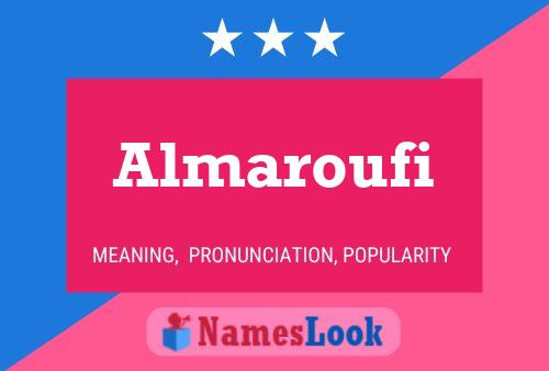 Almaroufi Name Poster