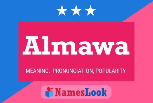 Almawa Name Poster