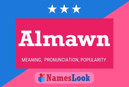 Almawn Name Poster