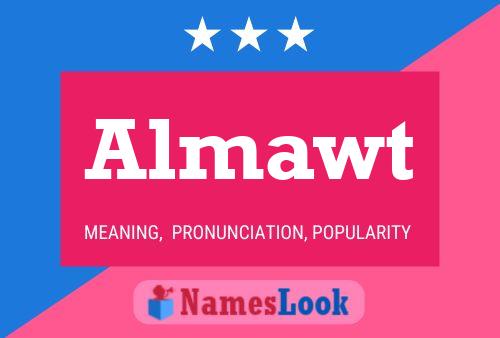 Almawt Name Poster