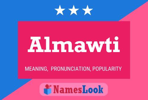 Almawti Name Poster