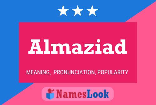 Almaziad Name Poster