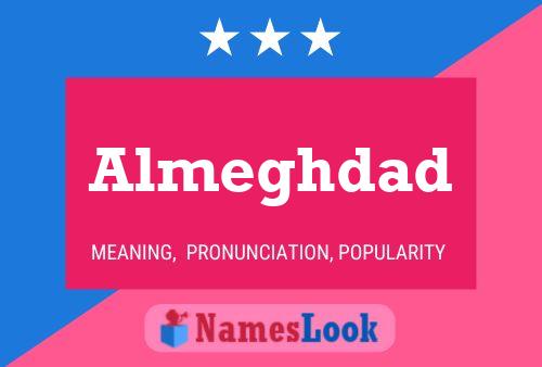 Almeghdad Name Poster