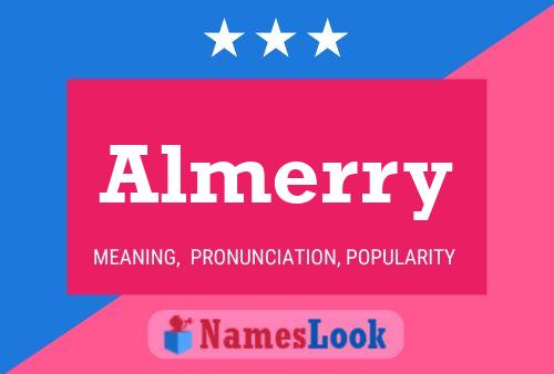 Almerry Name Poster