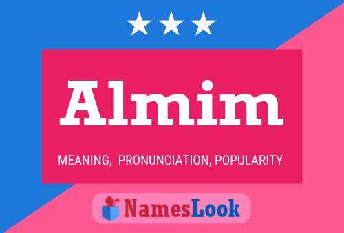 Almim Name Poster