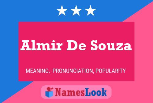 Almir De Souza Name Poster