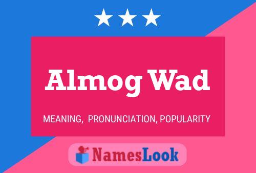 Almog Wad Name Poster