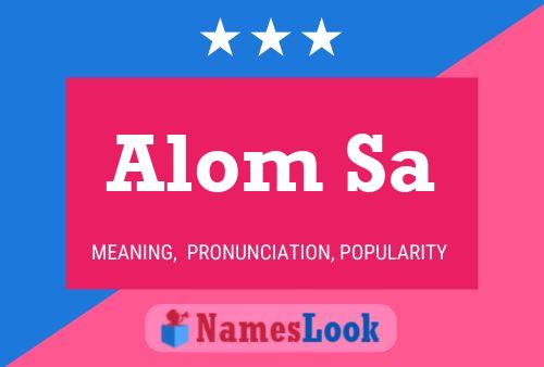 Alom Sa Name Poster