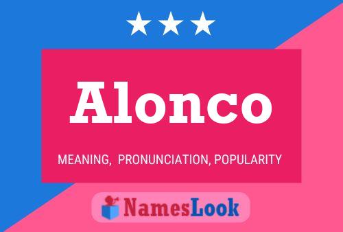 Alonco Name Poster