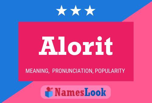 Alorit Name Poster