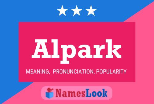 Alpark Name Poster