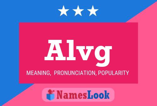 Alvg Name Poster