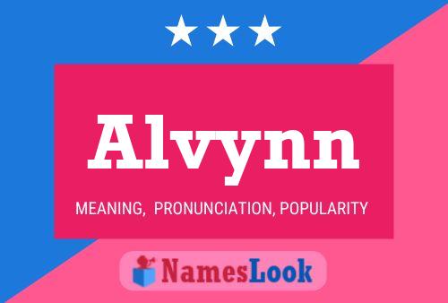 Alvynn Name Poster